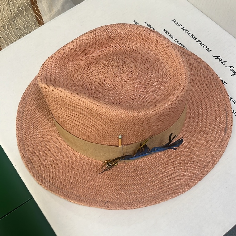 NICK FOUQUET *New in Box* Straw Hat